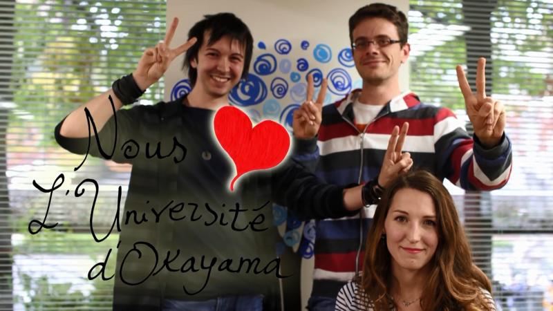 We love OKAYAMA UNIVERSITY